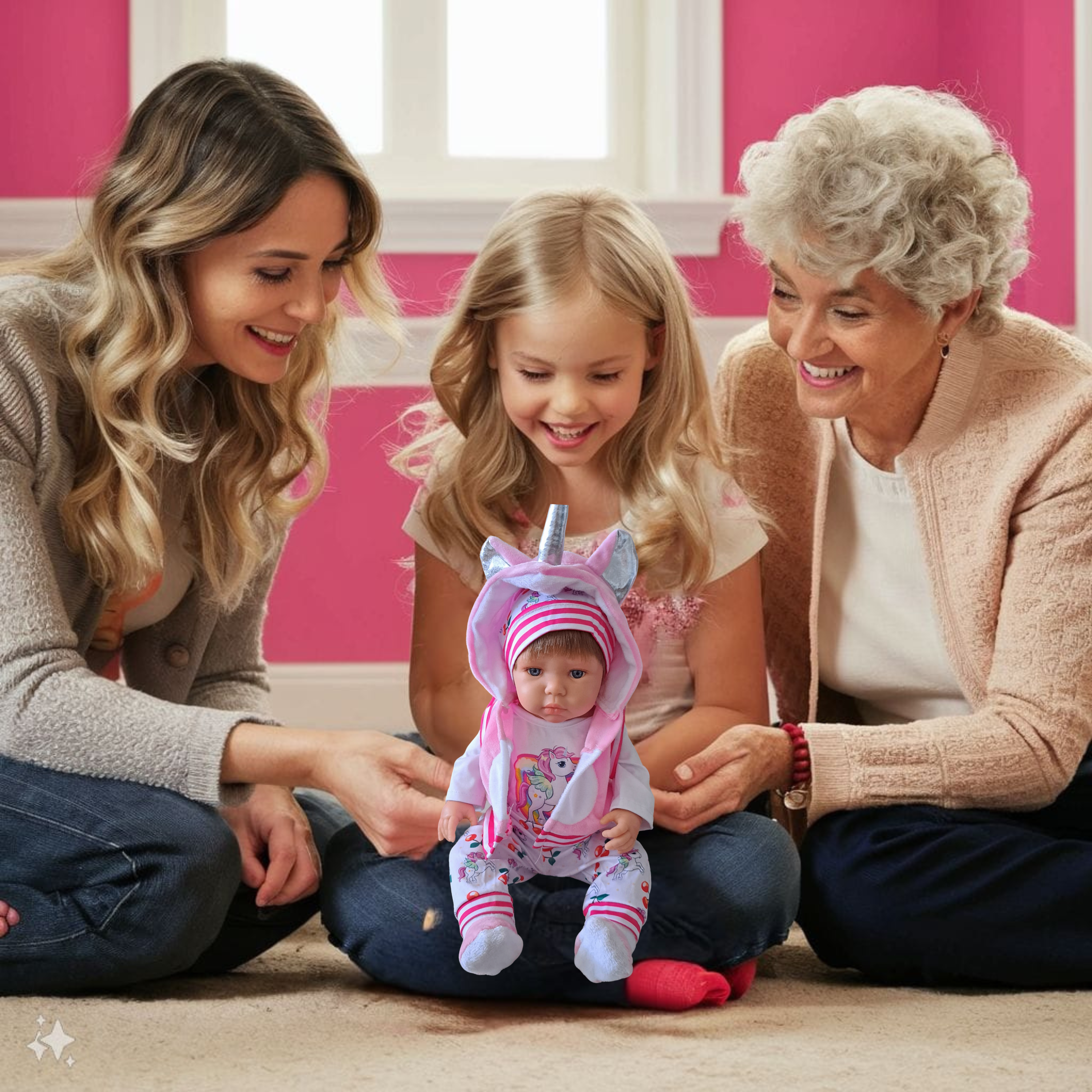 Muneca bebe Reborn simulacion Lucia 42 CM y 1 2 KG CUERPO ENTERO E Maria Jesus