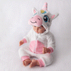 Carica l&#39;immagine nel visualizzatore Galleria, Abito Unicorno Rinato - Adatto per bambole da 48 cm a 52 cm