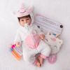 Reborn Unicorn Dress - Suitable for Dolls from 48cm to 52cm