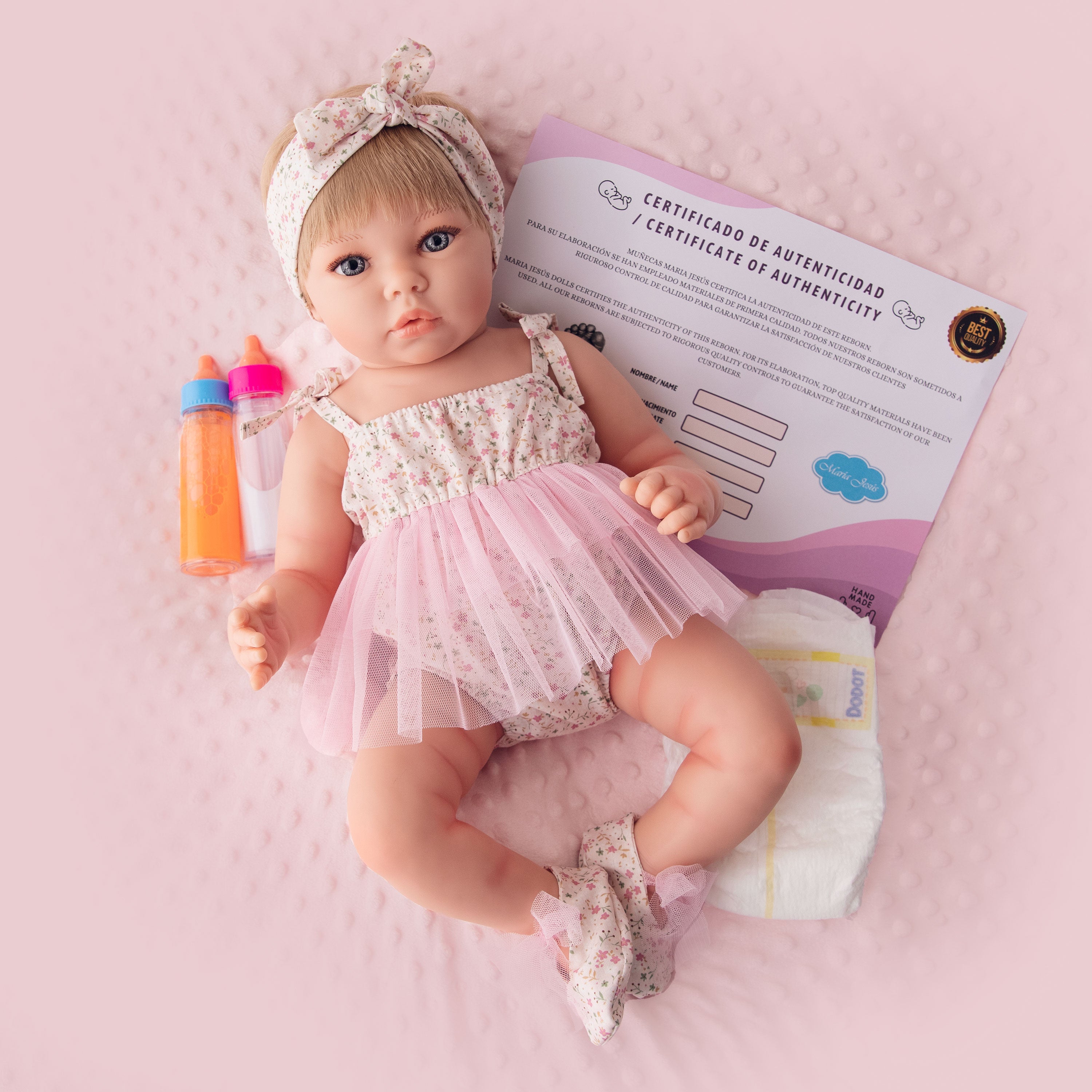 Bebe Reborn Indian Reborn Doll - 52CM and 2KG - FULL BODY OF SILICONE VINYL and WATHABLE 