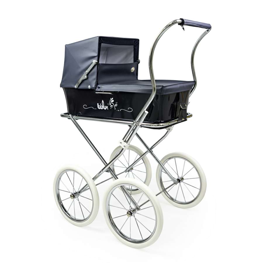 Coche Clasico + Bolso de Charol - ¡Personalizable Color, Tamaño y con tu Nombre!