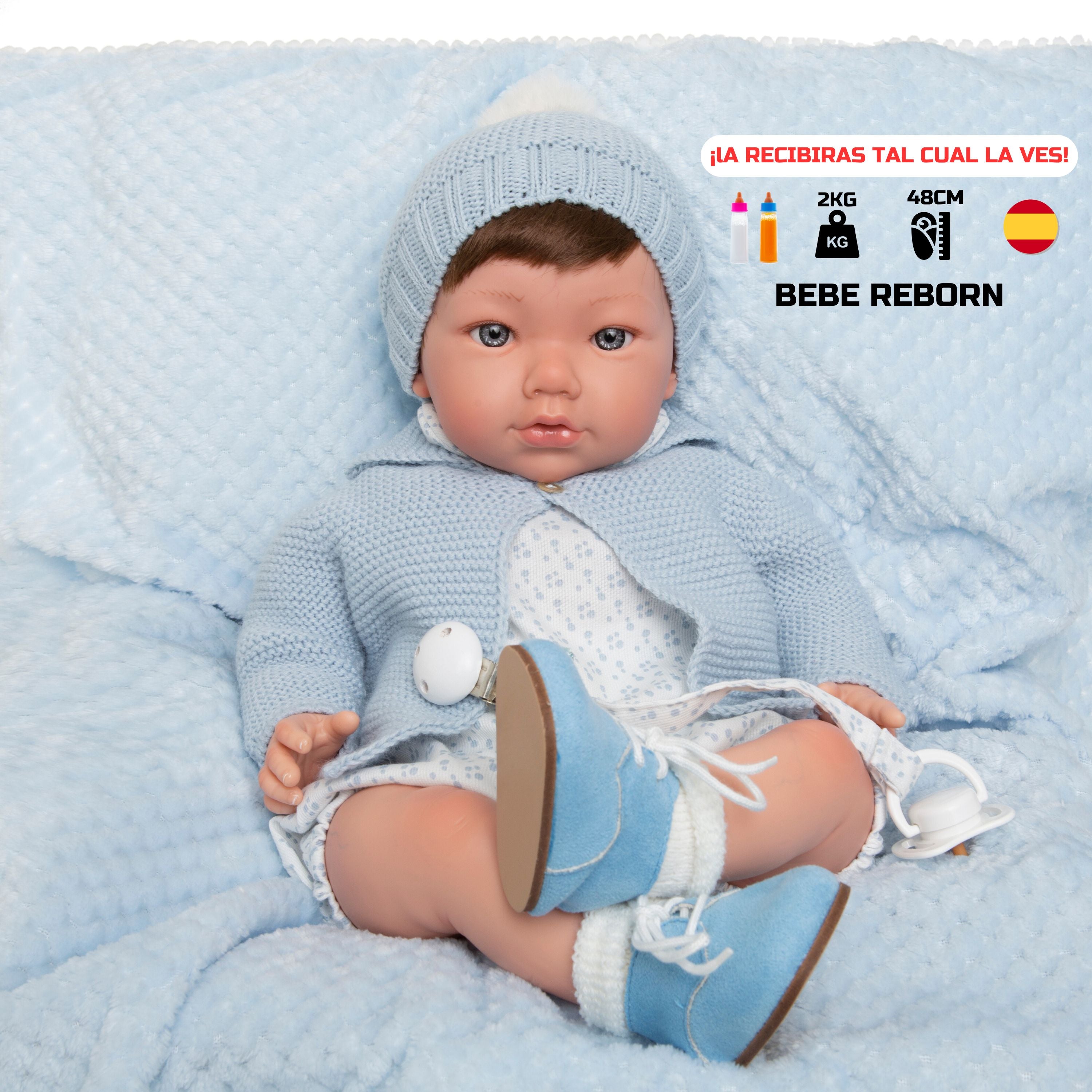 Reborn Bebe Reborn Diego Dolls - SOFT VINYL, VINYLS and With Handmade Clothes