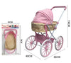 Carro de Bebés Reborn - Apto para muñecas hasta 48cm - Bolso de Regalo