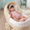 Bebe Reborn Muñeca Reborn Aitana - Vinilo Blando, Cuerpo Completo Vinilo Blando No Flexible  y Bañable - Mide 52cm y pesa 2kg