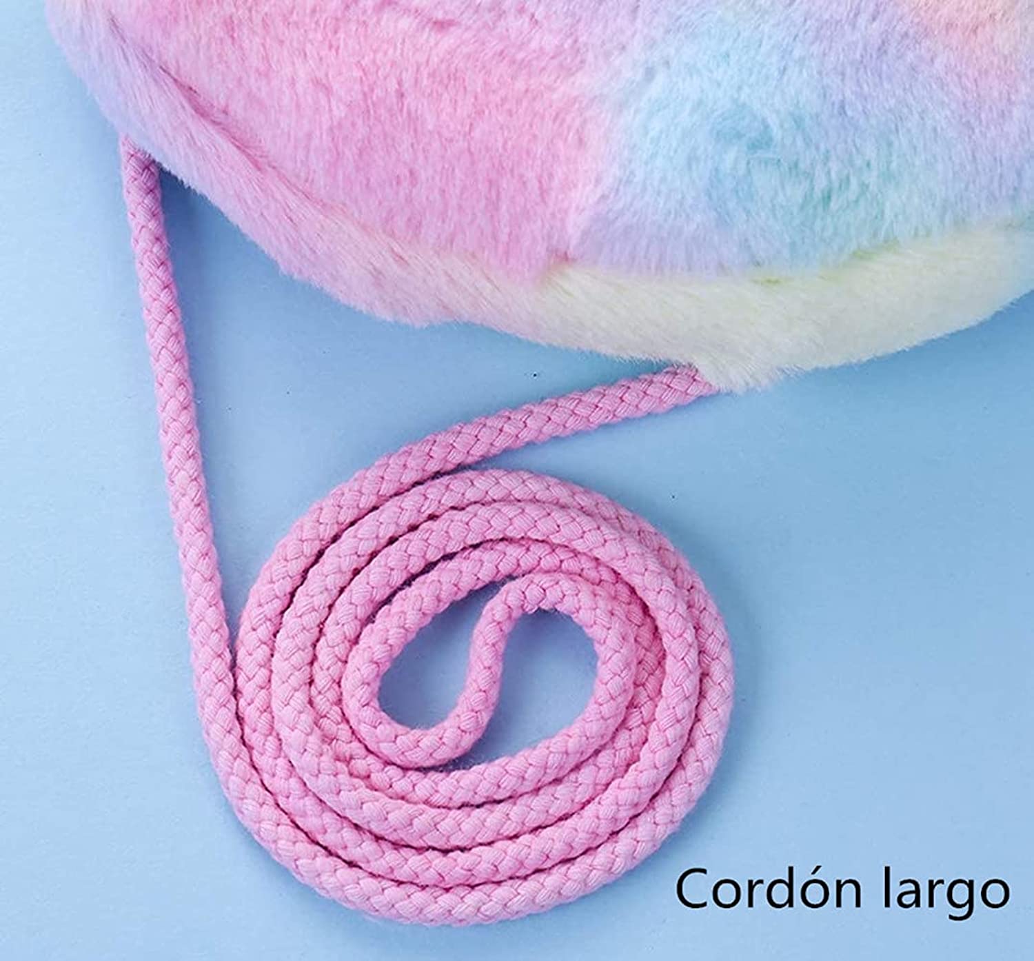 Unicorn Bag for Girls - Rainbow Pink Color