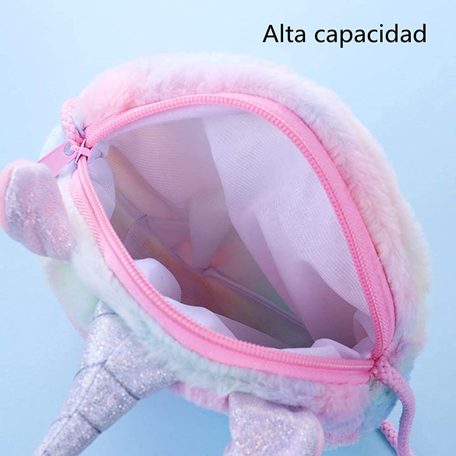 Unicorn Bag for Girls - Rainbow Pink Color