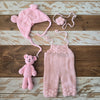 Vestido Bebe Reborn Pink Set - Vale para Muñecas de 42 a 48cm