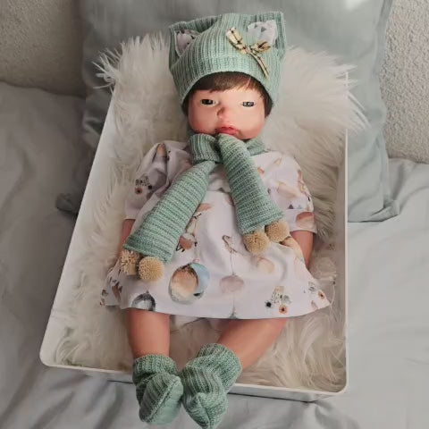 Vestido Reborn  Fantasia Niña - Vale para Muñecas de 38 a 44cm