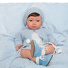 Reborn Bebe Reborn Diego Dolls - VINYLE SOUPLE, VINYLES et avec des vêtements faits à la main