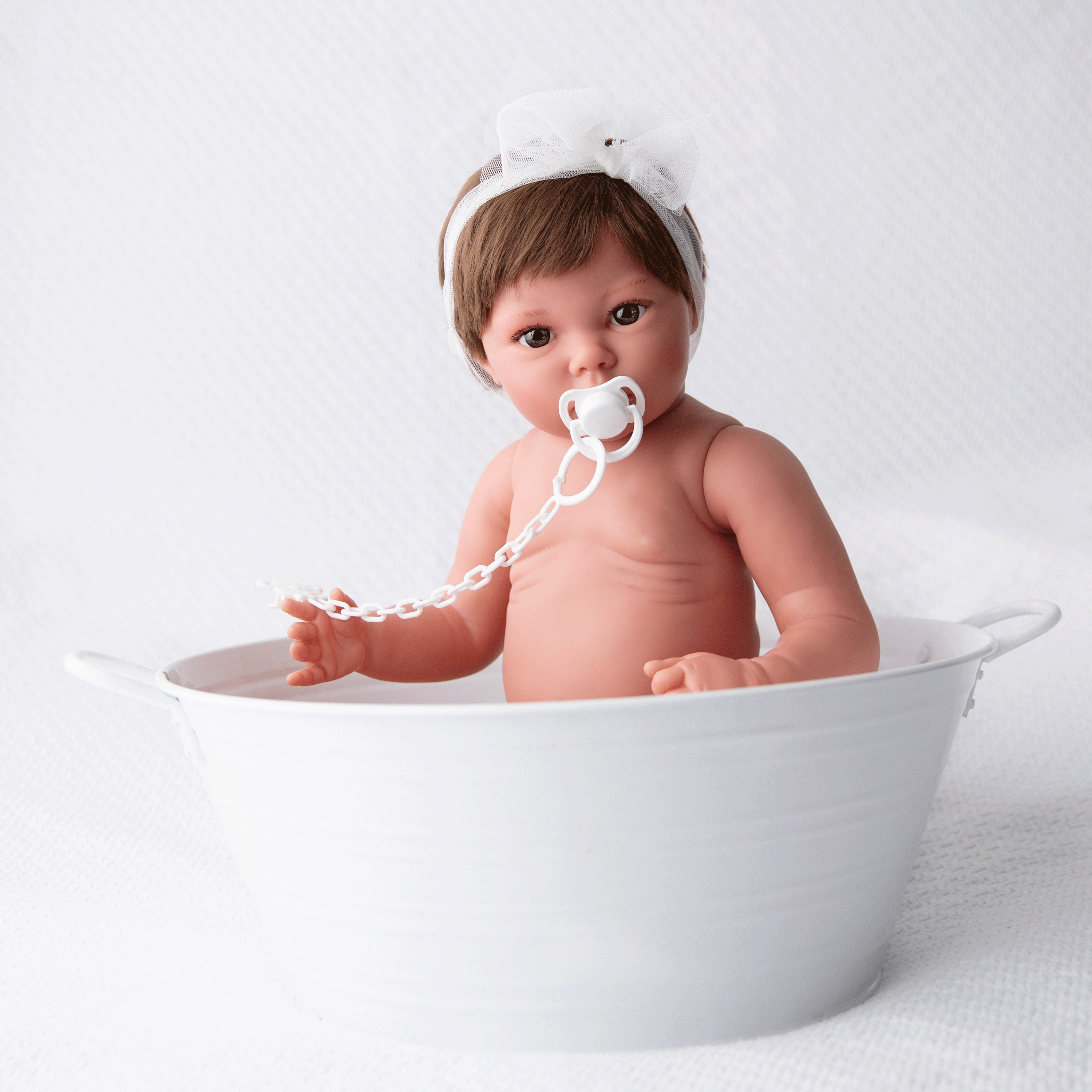 Reborn Baby Doll Reborn Juliet - 52CM and 2KG - FULL SILICONE VINYL BODY and BATHABLE 