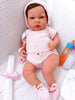 Reborn Baby Dolls Reborn Aura - MIĘKKI WINYL, WENETY i ręcznie robione ubrania